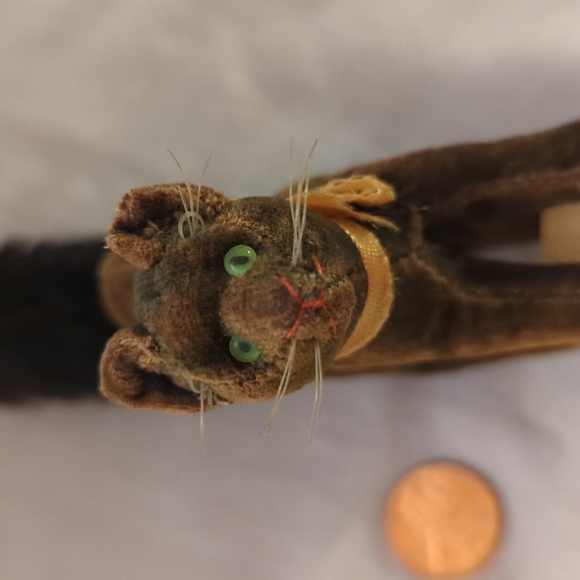 Vintage stuffed Halloween Cat - Picture 7 of 7